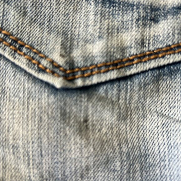 Vintage Mudd Y2K Light Wash Rolled Cuff Shorts 11 - Picture 5 of 5